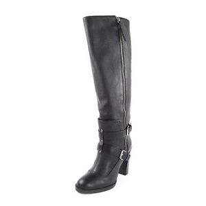 Rebecca Minkoff Billie Black Leather Boots Size 9